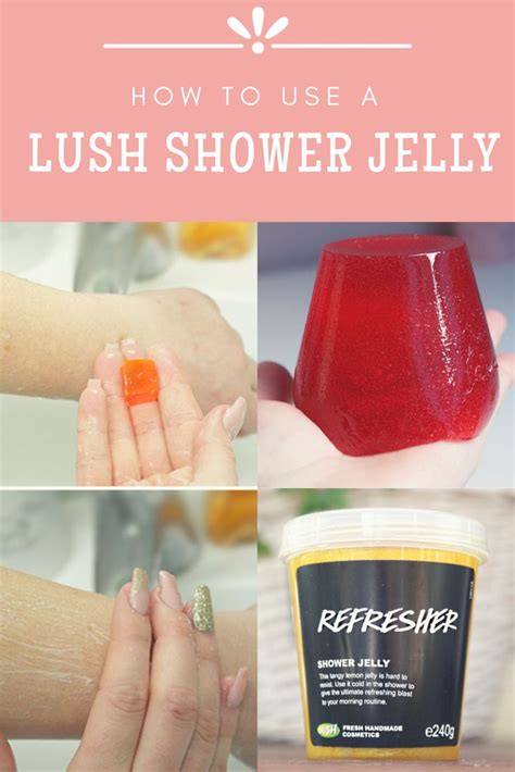 how to use lush shower jelly|How to use a Lush shower jelly